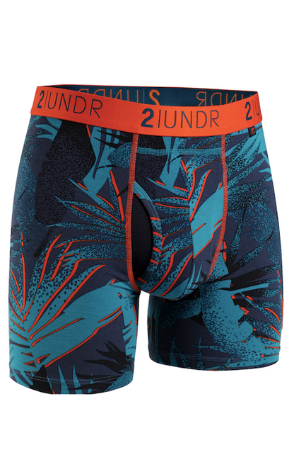 2UNDR SWING SHIFT 6" BOXER BRIEF - MIAMI NIGHTS