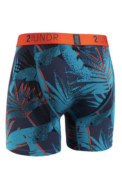 2UNDR SWING SHIFT 6" BOXER BRIEF - MIAMI NIGHTS