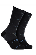 2UNDR Flex Print Sock Santa Fe, men's sock product photograph