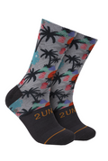 2UNDR Flex Print Sock La Quinta, men's sock product photograph