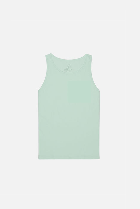 KUWALLA TEE EAZY TANK DUSTY AQUA