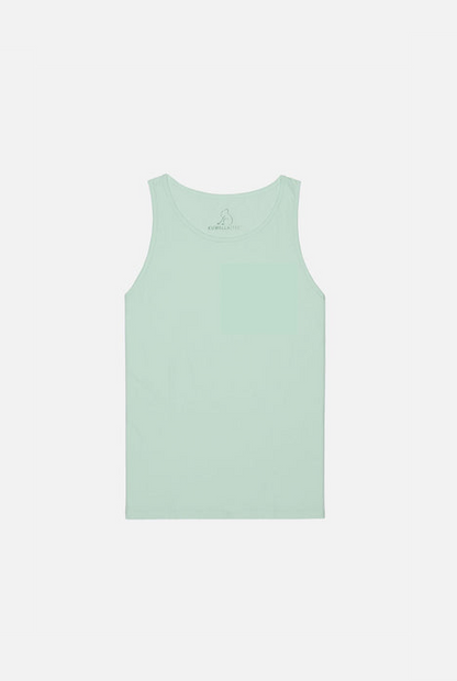 KUWALLA TEE EAZY TANK DUSTY AQUA