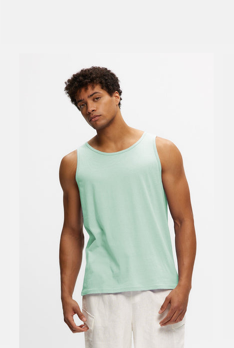 KUWALLA TEE EAZY TANK DUSTY AQUA