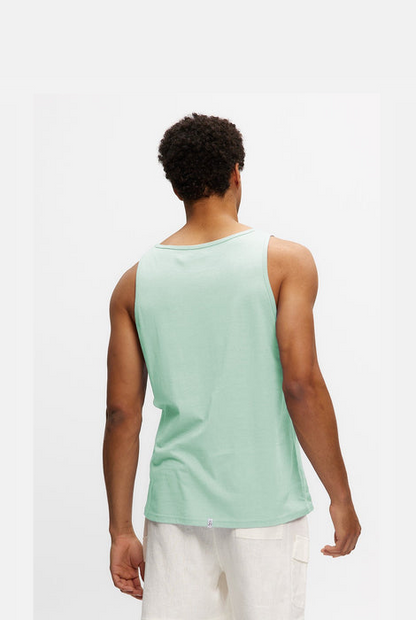 KUWALLA TEE EAZY TANK DUSTY AQUA