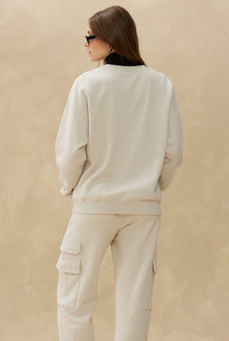 KUWALLA TEE CREW SWEATER 3.0 - CREAM