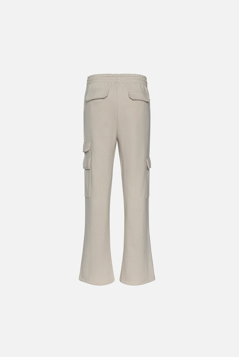 Kuwalla Tee Relax Cargo Wide Leg Pant - Cream