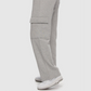 KUWALLA TEE CARGO WIDE LEG SWEATPANT - HEATHER GREY