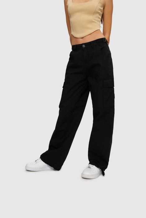 KUWALLA TEE 90'S WIDE LEG VARGO PANT - BLACK