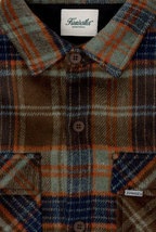 CHAQUETA ACOLCHADA A CUADROS KUWALLA TEE - AZUL