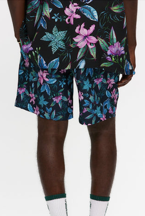 Kuwalla Tee Recycled Swim Trunk Pink Jungle