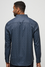 TravisMathew Country Mile LS Button Up - Black