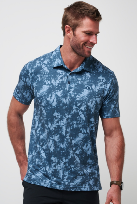 Travismathew Featherweight Please Polo - Dark Teal