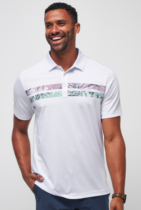 Travismathew Sand Shaker Polo - White