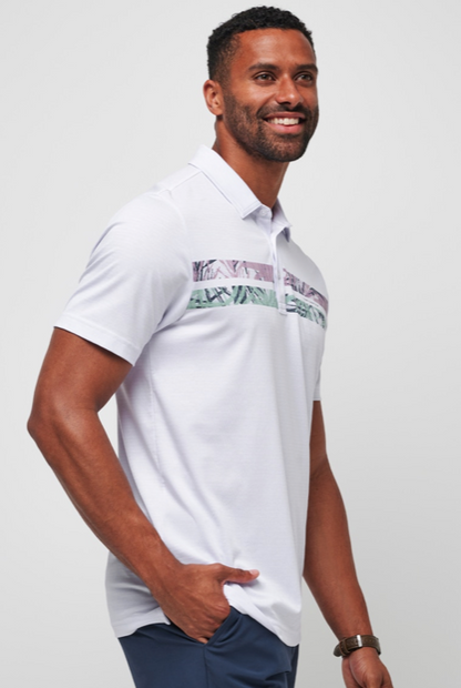 Travismathew Sand Shaker Polo - White