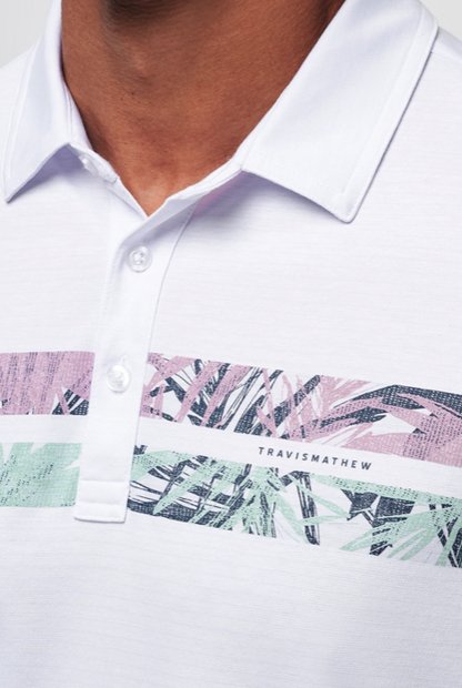 Travismathew Sand Shaker Polo - White