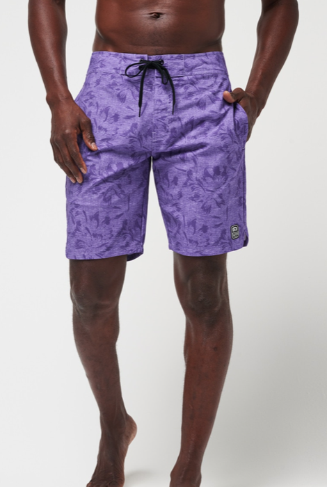 TRAVISMATHEW HANALEI BOARDSHORTS HEATHER IMPERIAL