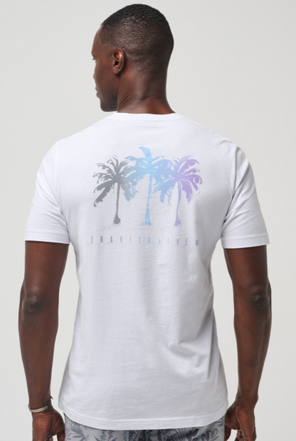 TRAVISMATHEW PRIVATE FLIGHT T-SHIRT WHITE