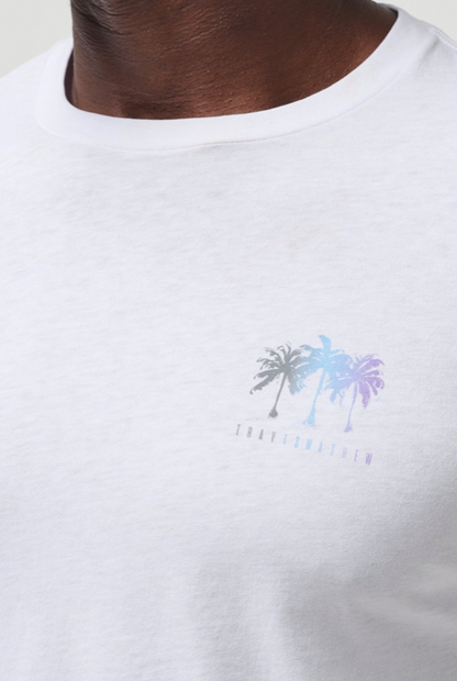 TRAVISMATHEW PRIVATE FLIGHT T-SHIRT WHITE