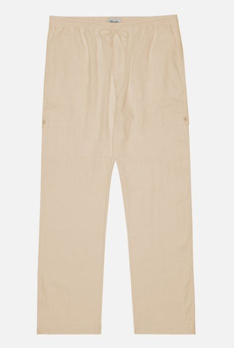 Kuwalla Tee Cargo Linen Pant Beige