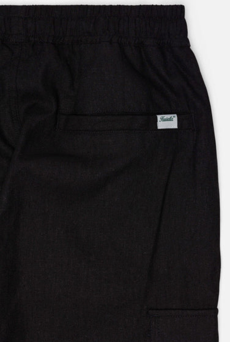 Kuwalla Tee Cargo Linen Pant Black