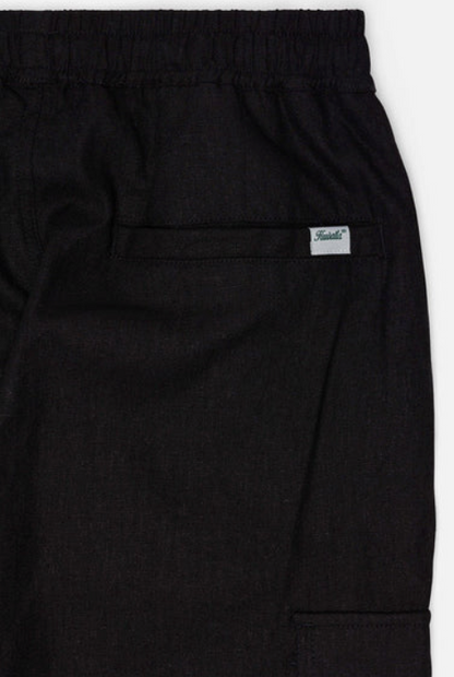 Kuwalla Tee Cargo Linen Pant Black