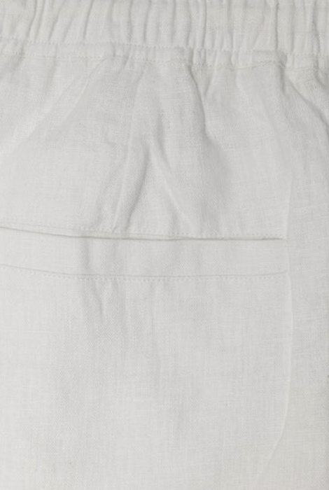 Kuwalla Tee Cargo Linen Pant Off White