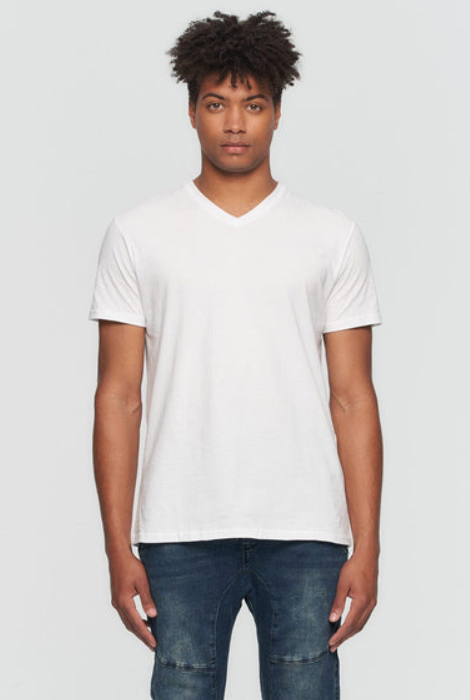 KUWALLA TEE 3 PACK V-NECK TEES WHITE