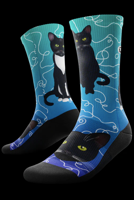 CALCETINES CON TRENZADO ALREDEDOR DE GATITOS DE OUTWAY