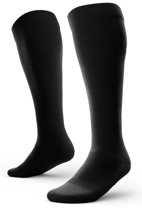 CALCETINES DE ALTA COMPRESIÓN PARA LA RODILLA DE COLOR NEGRO FLAGSHIP DE OUTWAY