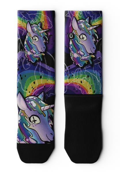 OUTWAY UNICORN TRIP CREW SOCKS