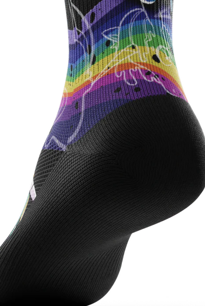 OUTWAY UNICORN TRIP CREW SOCKS