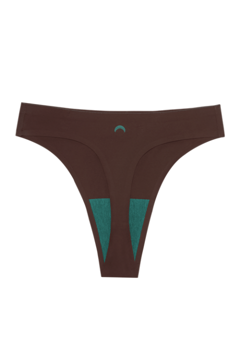 Huha Seamless High Rise Thong - Brown