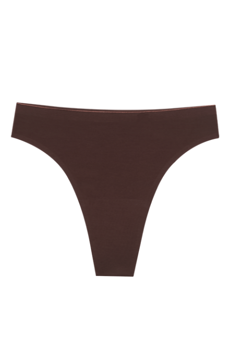 String taille haute sans couture Huha - Marron