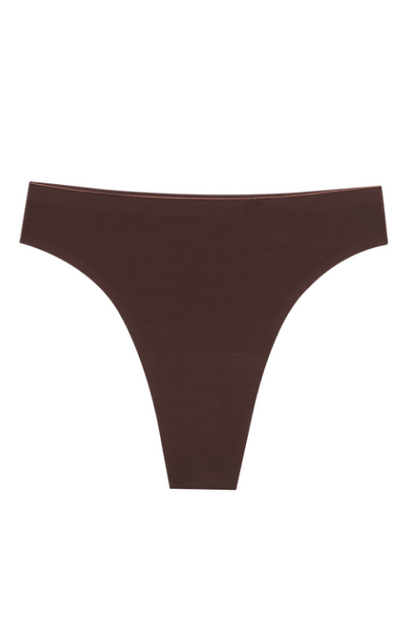 String taille haute sans couture Huha - Marron