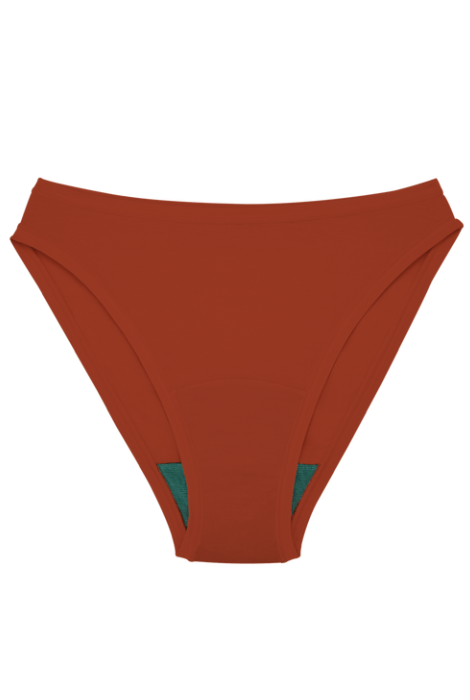 Huha High Rise Bikini Mineral Undies - Spice