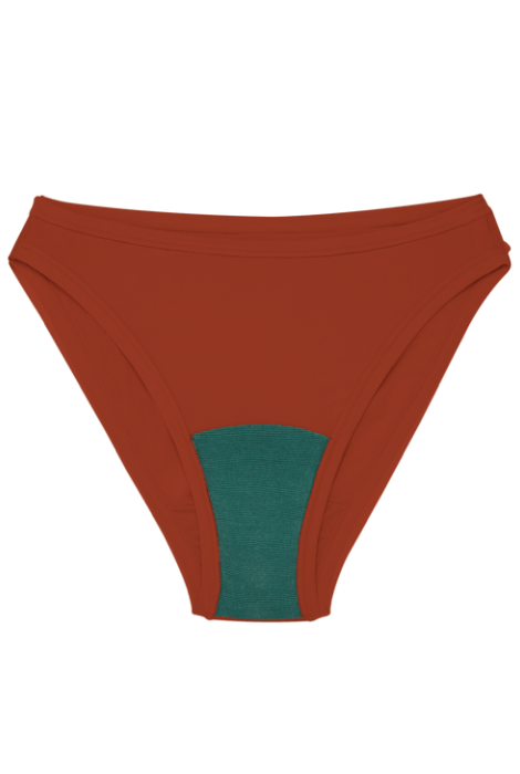 Bikini de talle alto Huha Mineral Undies - Spice