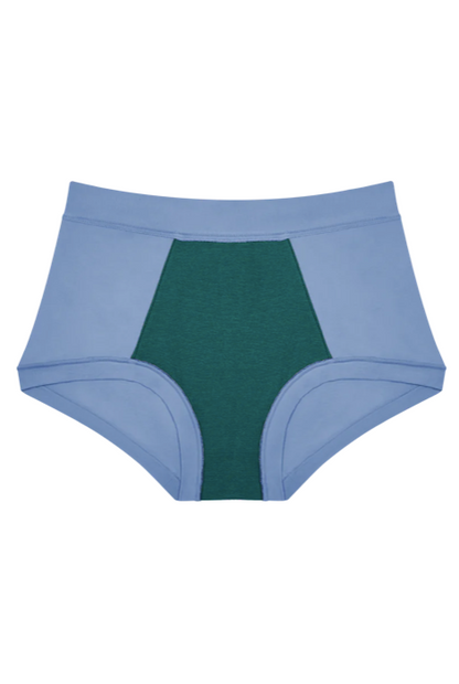 Braguitas minerales Huha Brief en azul hortensia