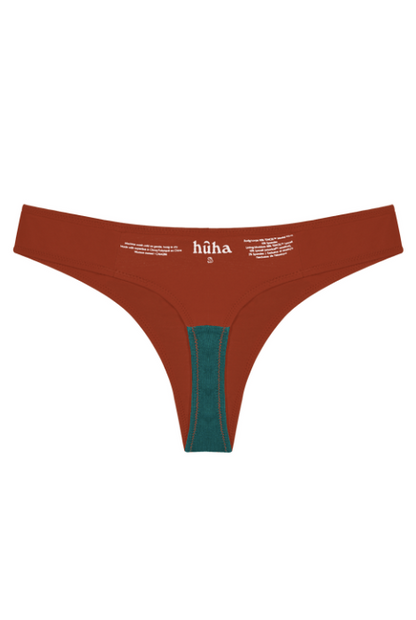 Huha Low Profile Thong Mineral Undies - Spice