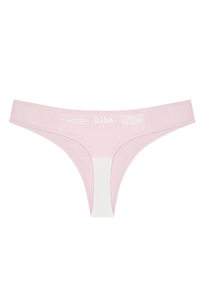 Huha Low Profile Thong Mineral Undies - Rosebud