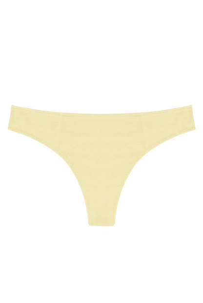 Huha Low Profile Thong Mineral Undies - Buttercup