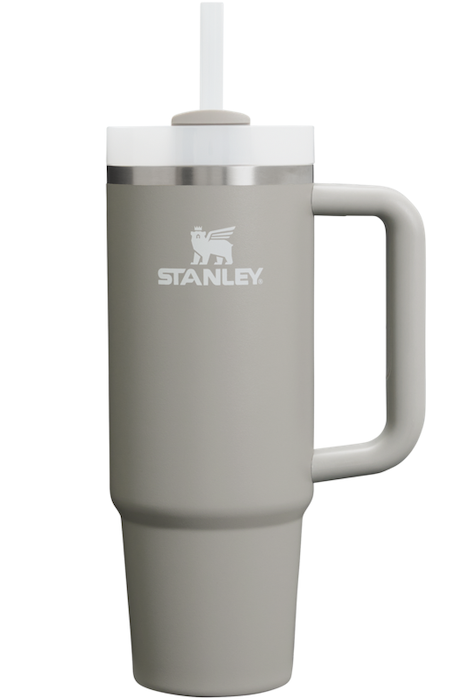 Vaso Stanley The Quencher H2.0 Flowstate de 30 oz, color ceniza