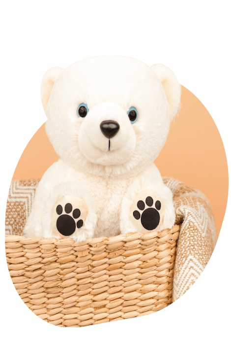 Peluche Fahlo The Venture - Oso polar