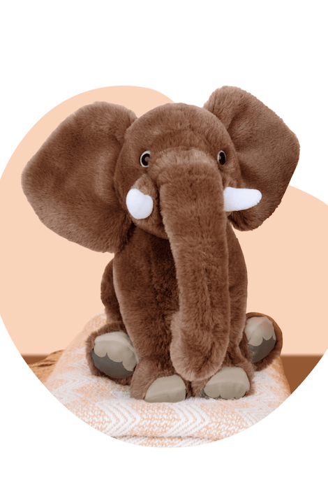 Peluche Fahlo The Expedition - Éléphant