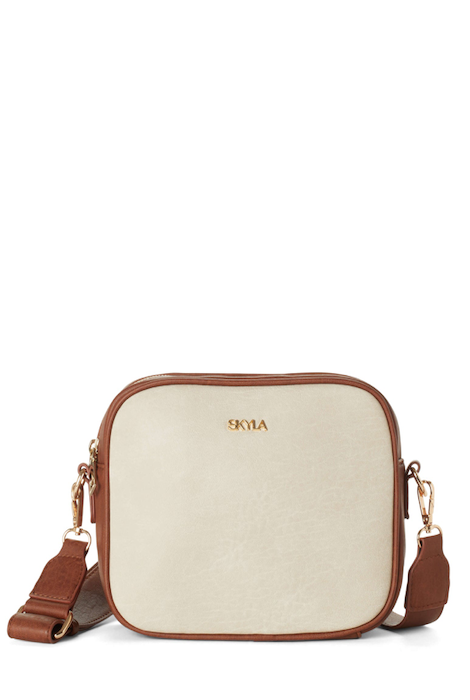 Skyla Alicia Crossbody Bag Latte