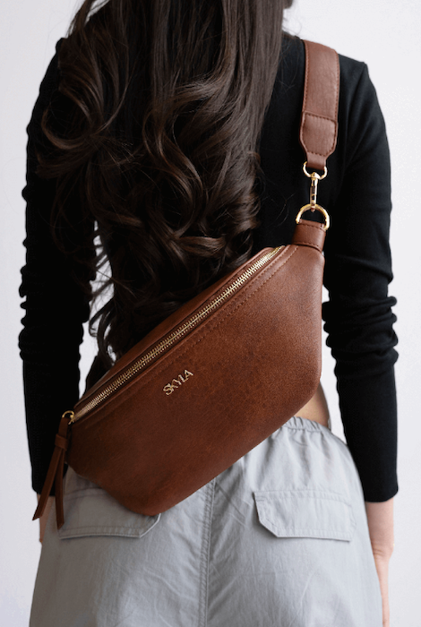 Skyla Anouk Belt Bag Chestnut