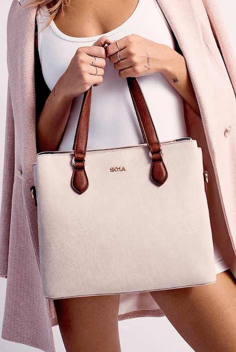 Skyla Tanya Shoulder Bag Latte