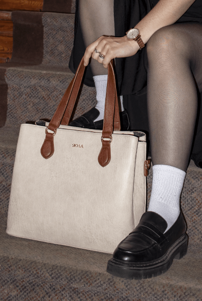 Skyla Tanya Shoulder Bag Latte