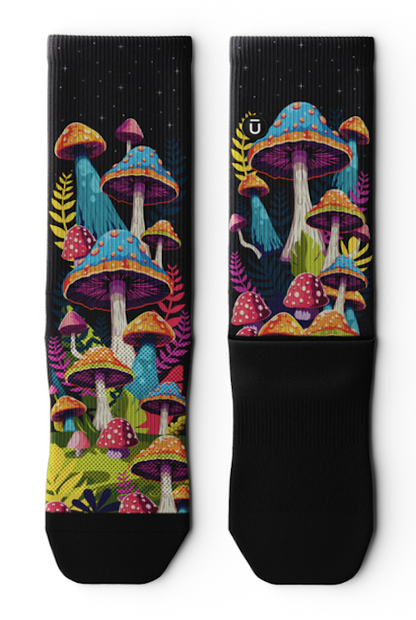 Outway Shroomscape Crew Socks