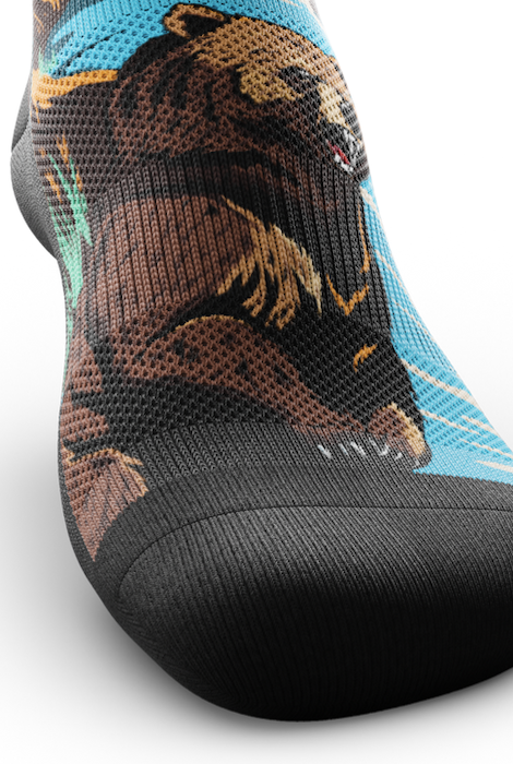 Outway Grizzly Bear Crew Socks