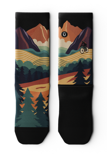 Outway Meandering Crew Socks